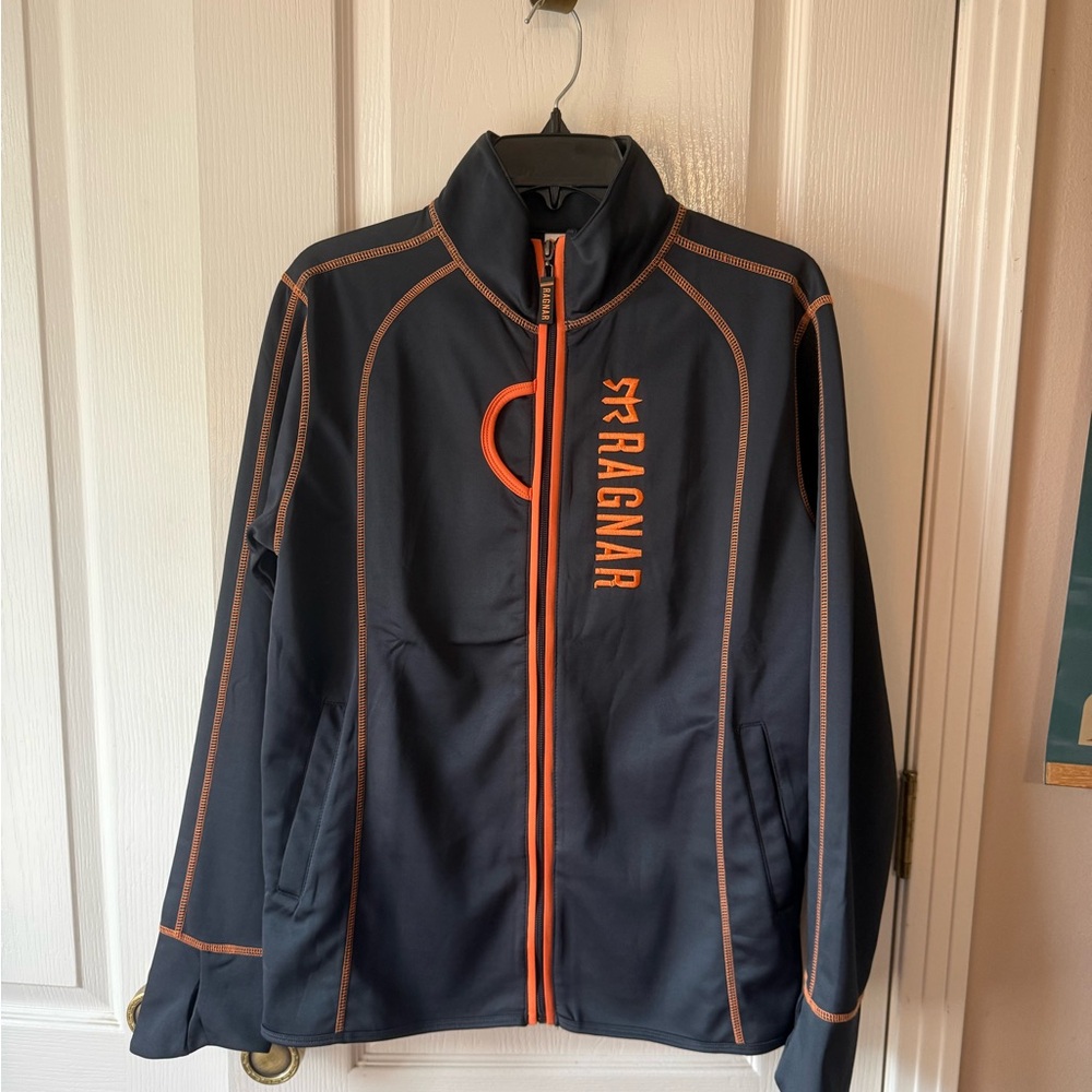 Ragnar Men's dark gray and Orange Jacket